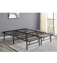 14 Black Metal Platform Bed Frame