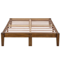 Olee Sleep Smart Wood Platform Bed Frame