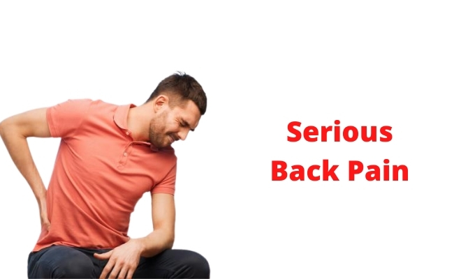 serious back pain
