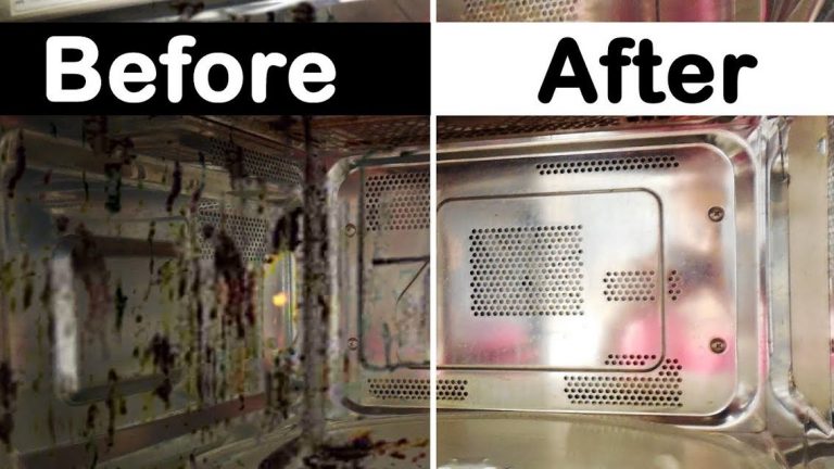 How to Clean Microwave with Stainless Steel Interior
