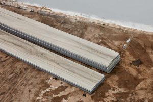 Installation of vinyl plank floor