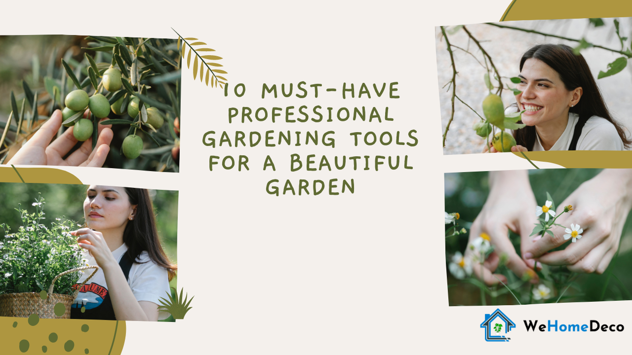 10 Must-Have Professional Gardening Tools for a Beautiful Garden